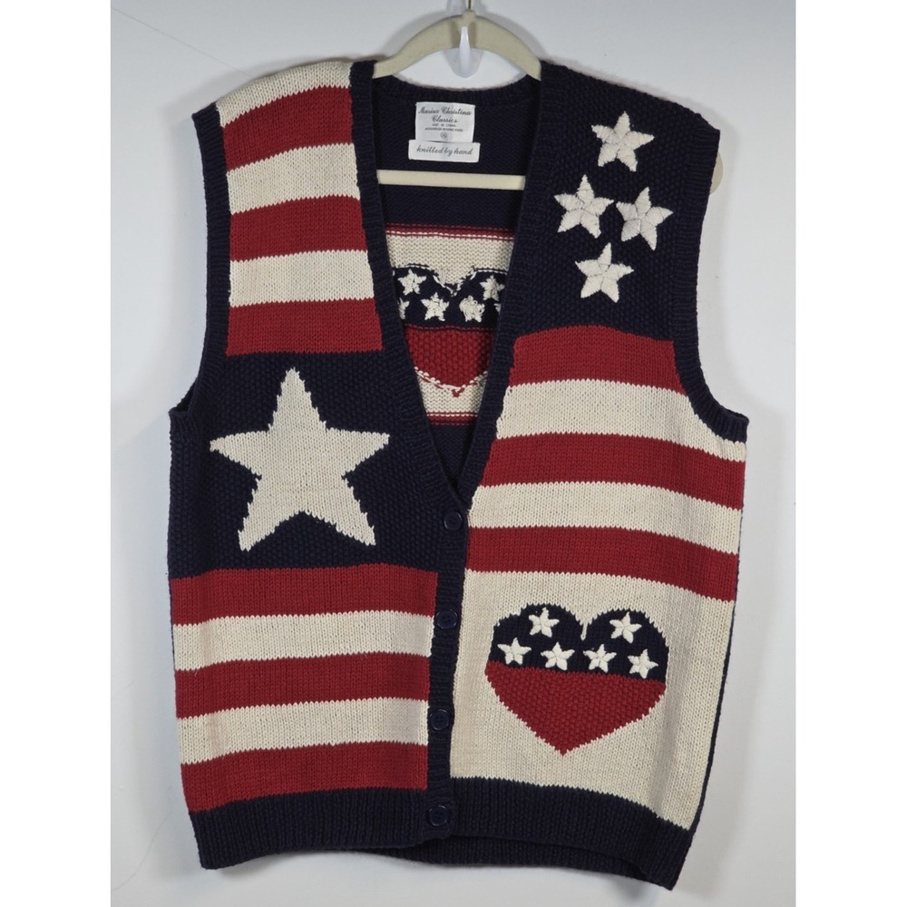 Marisa Christina Classics Womens Sweater Vest XL